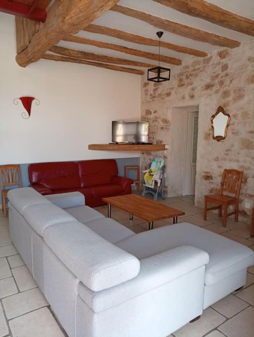 Villa Longere Berrichonne, Calme Absolu, 13 Personnes Saint-Pierre-les-Etieux Esterno foto